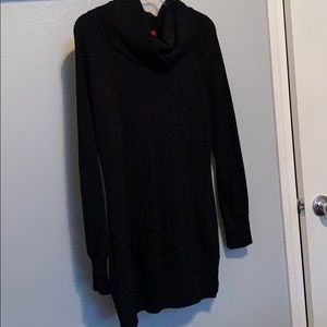 Black Sweatshirt Dress